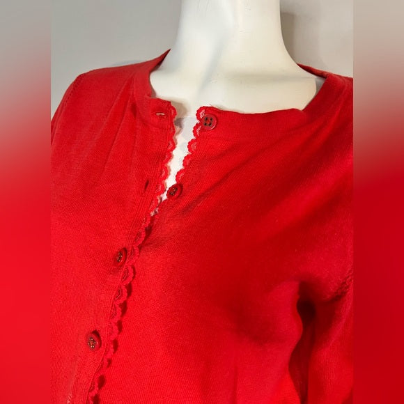 Cabi #297 Poppy Cardigan Size Medium