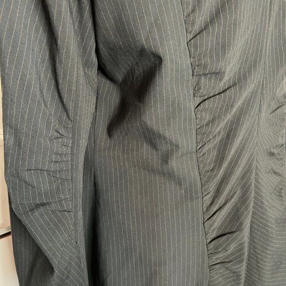 Cabi 601 black pinstripe blazer jacket size 12