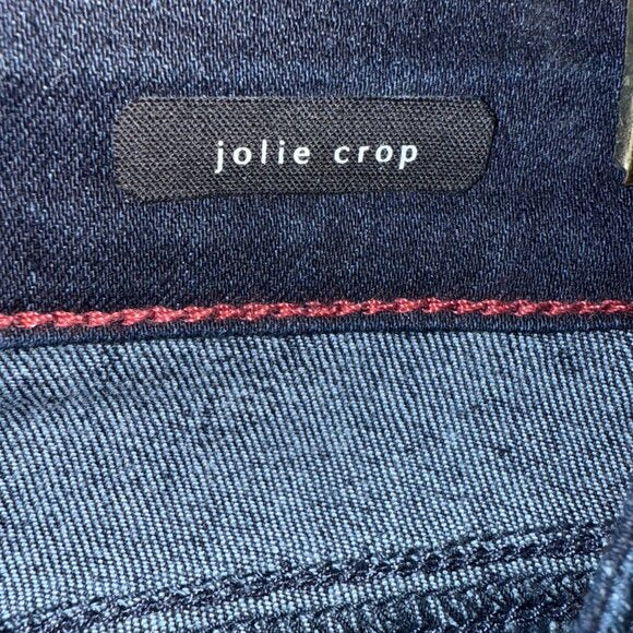 Sanctuary Jolie Kick Flared Crop Raw Hem Jeans 32