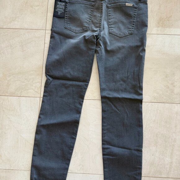 JOE’S JEANS Womens Gray Super Chic Skinny Slim Ankle Jeans Size W31