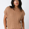 Olivaceous Alina Sweater Vest Size Medium
