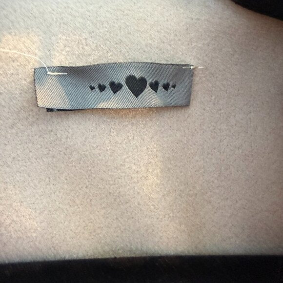 Light Taupe Open Front Knit Cardigan Jacket- One Size