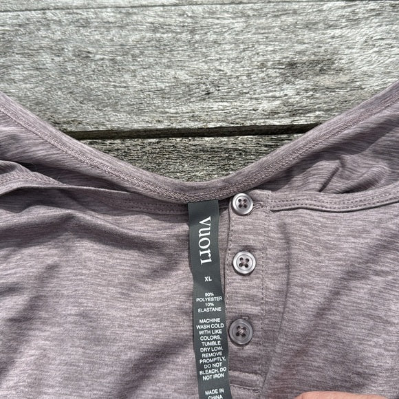 VUORI Falls Jumpsuit Rosemary Heather size XL NWT bodysuit