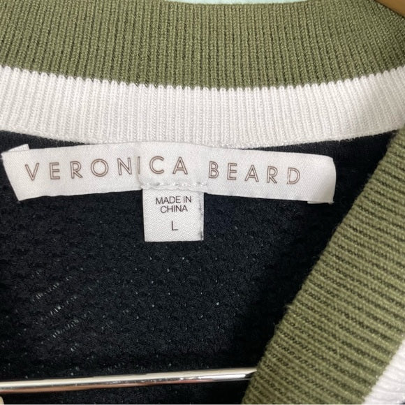 Veronica Beard Layered V-Neck Sweater Size L