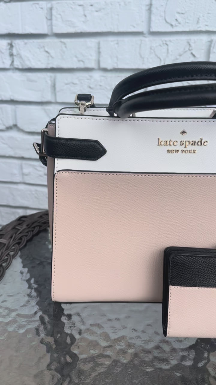 Kate Spade Staci Colorblock Satchel Handbag