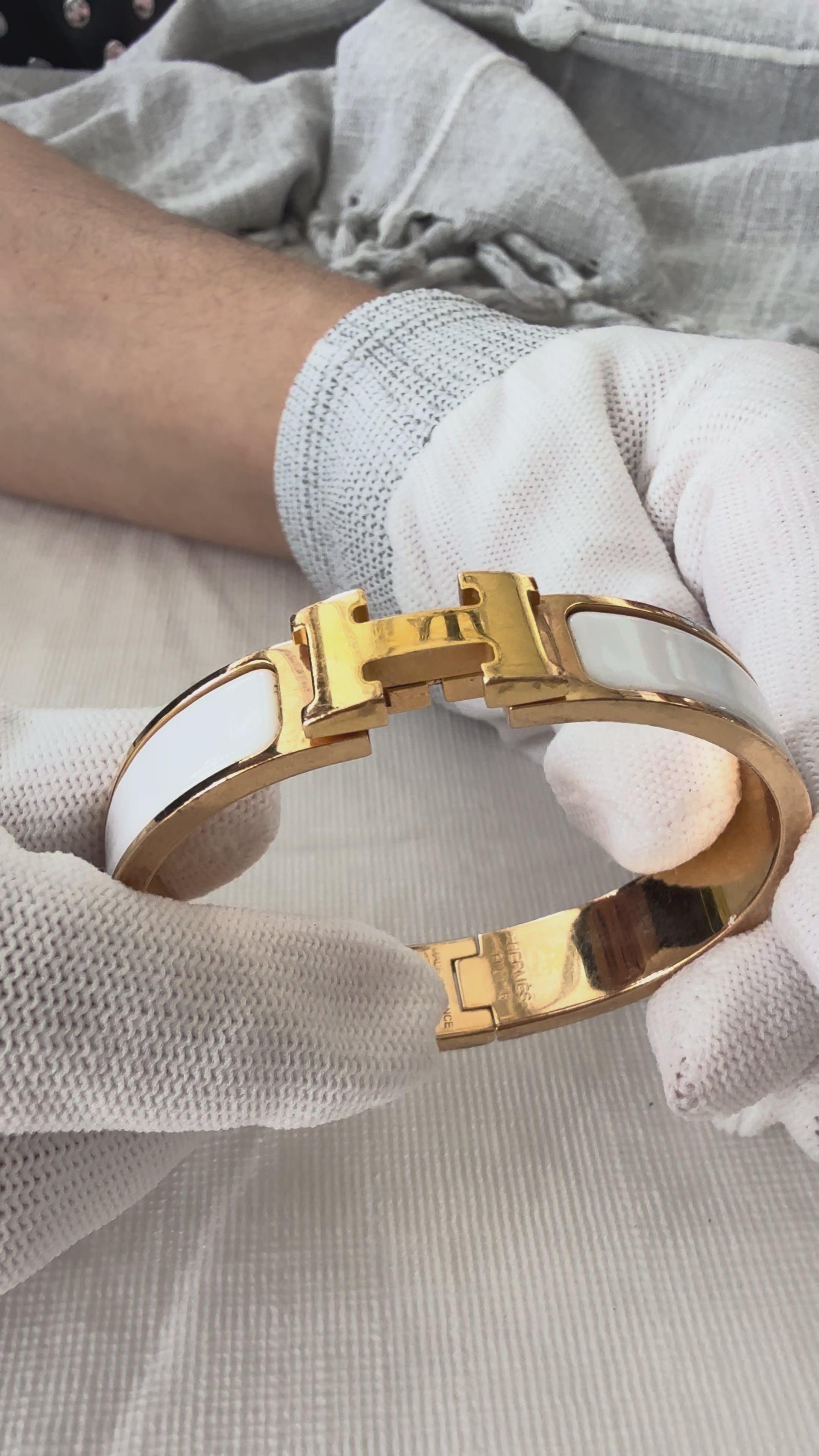 Hermes Clic Clac H Bracelet Size PM (Small)
