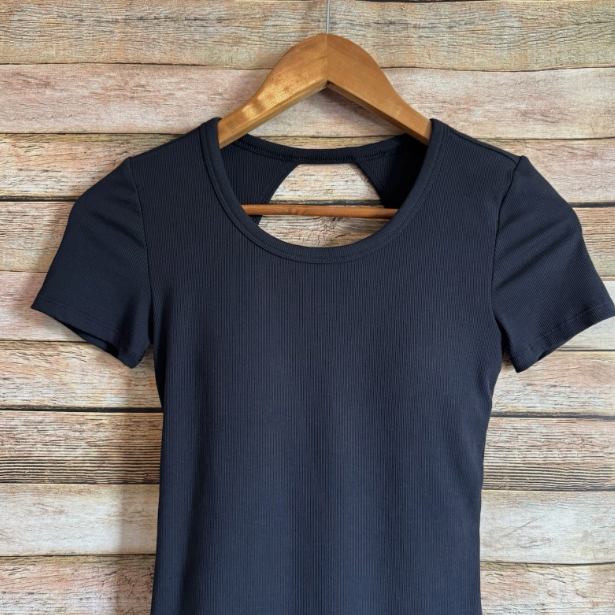 Vuori Short Sleeve Pose Bodysuit Size Small