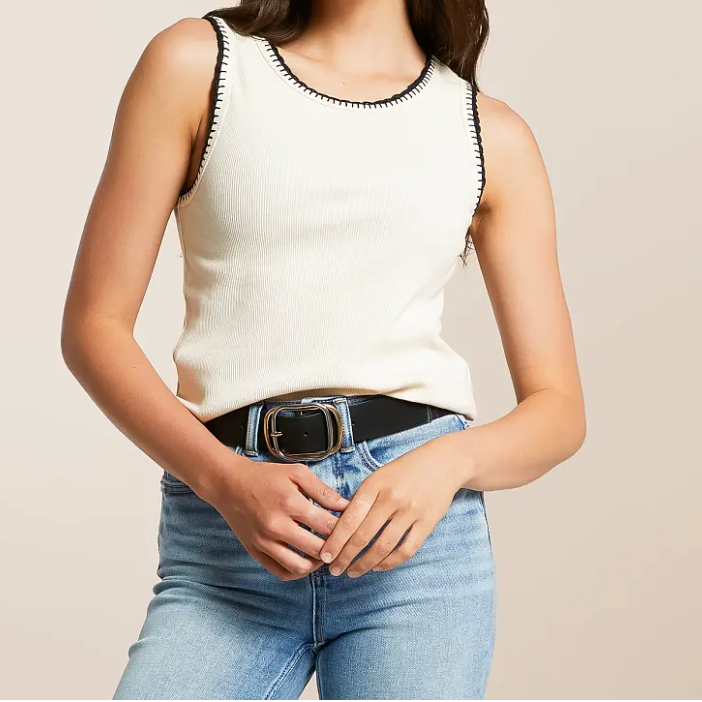 Z Supply Social Tank Top Crystal Size Small